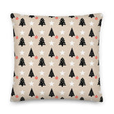 Christmas Holiday Beige Solid Color Decorative Throw Pillow Cushion, Pillow, $ 64.50, A Moment Of Now™